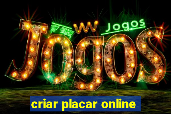 criar placar online